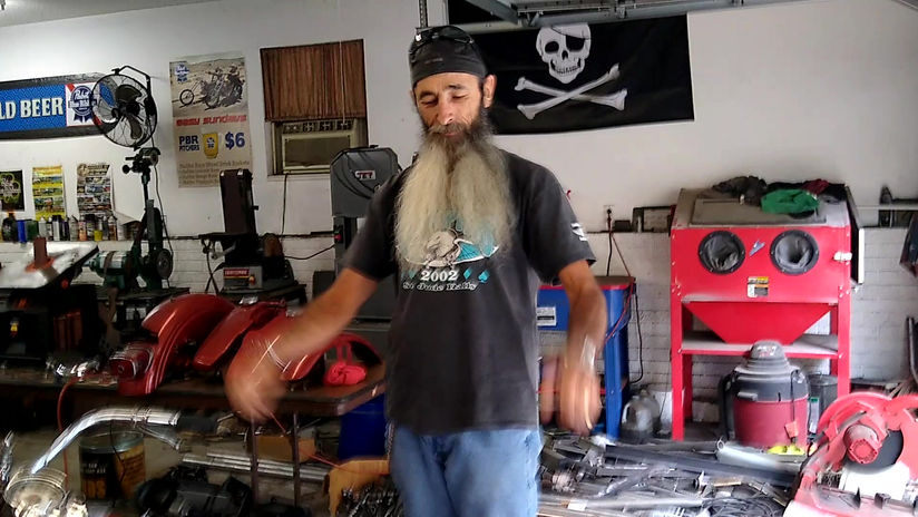 Brother Reb Kick Starting The 48' WL
